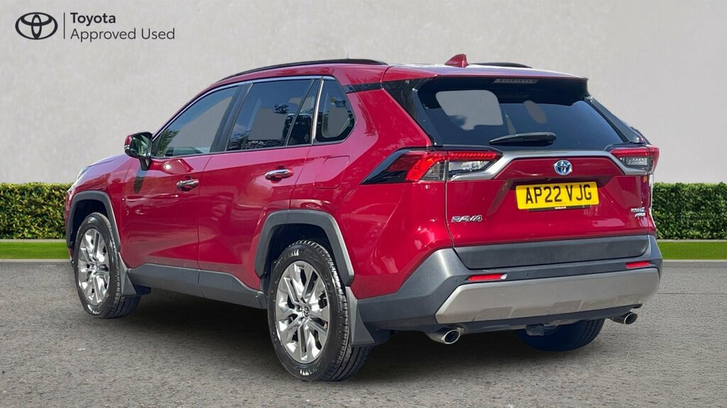 Toyota Rav 4 2.5 Vvt-h Excel Cvt 4Wd Euro 6 Ss AP22VJG Red #4