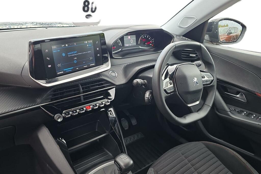 Peugeot 2008 1.2 Puretech Active Premium Euro 6 Ss SM22AFZ Black #2