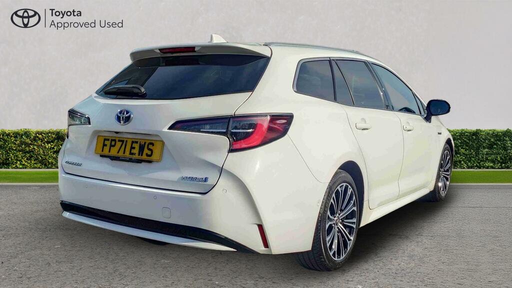 Toyota Corolla 1.8 Vvt-h Excel Touring Sports Cvt Euro 6 Ss White #2