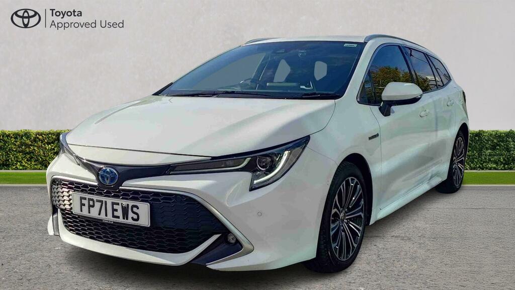Toyota Corolla 1.8 Vvt-h Excel Touring Sports Cvt Euro 6 Ss White #3