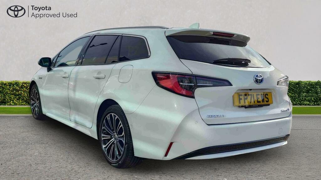 Toyota Corolla 1.8 Vvt-h Excel Touring Sports Cvt Euro 6 Ss White #4