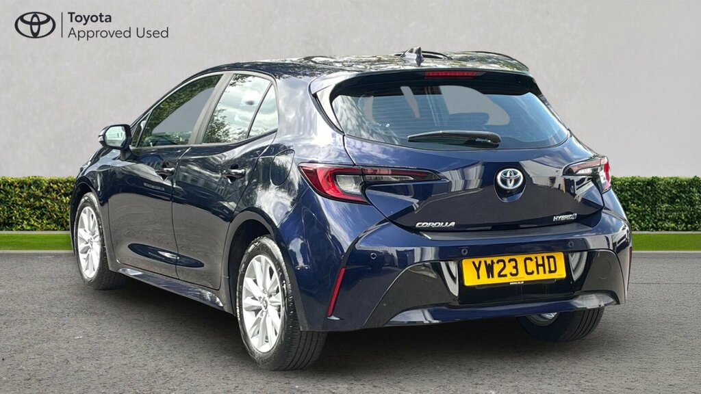 Toyota Corolla 1.8 Vvt-h Icon Cvt Euro 6 Ss Blue #4