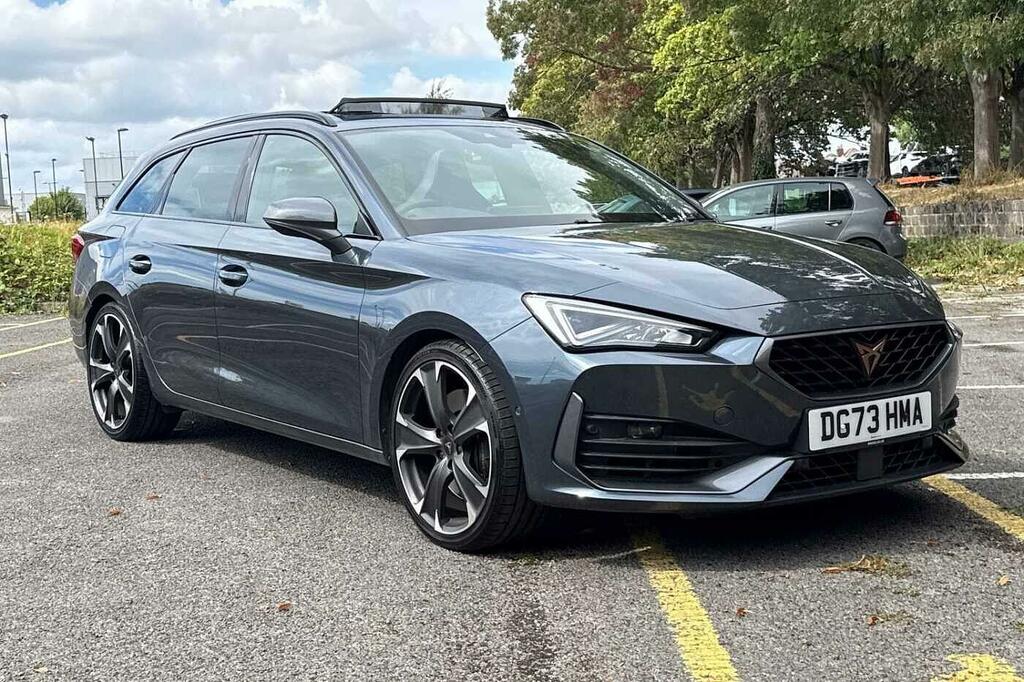 Cupra Leon Hatchback White #49