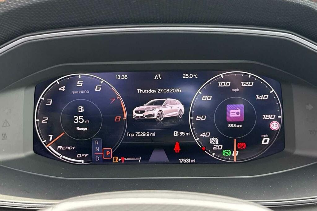 Cupra Leon Hatchback White #14