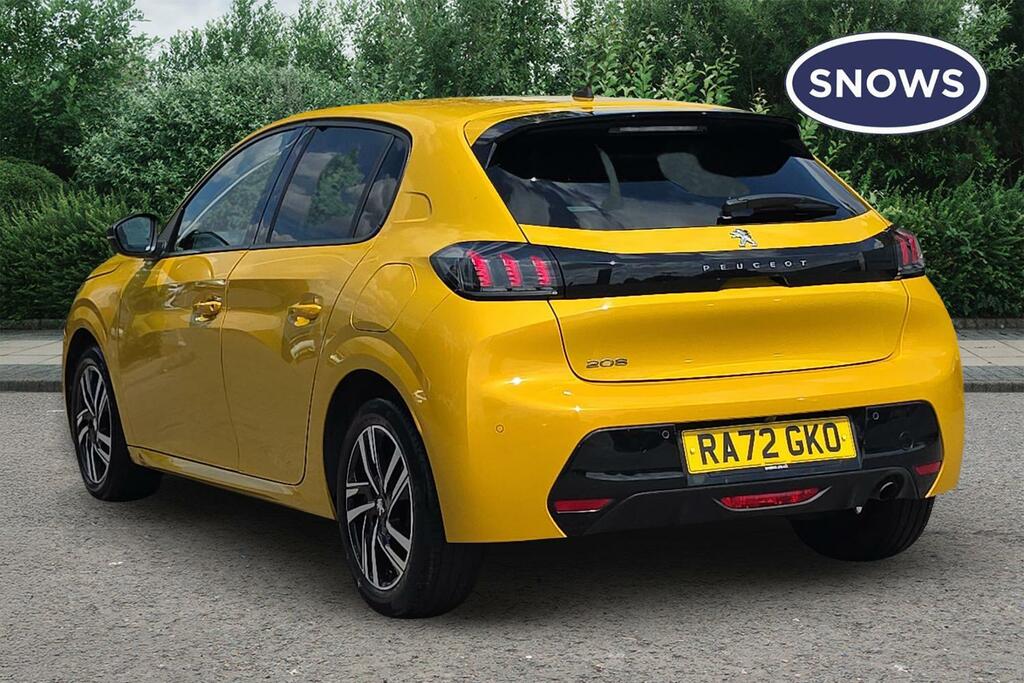 Peugeot 208 1.2 Puretech Allure Premium Euro 6 Ss Yellow #3