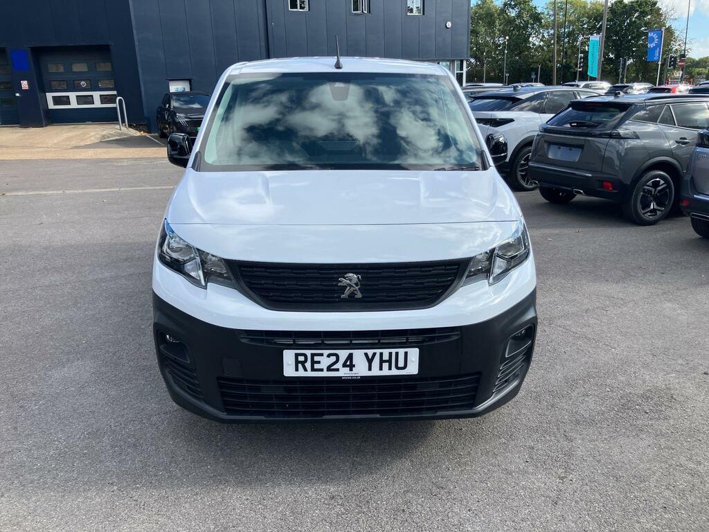 Peugeot Partner 1.5 Bluehdi 1000 Professional Premium Standard P White #2