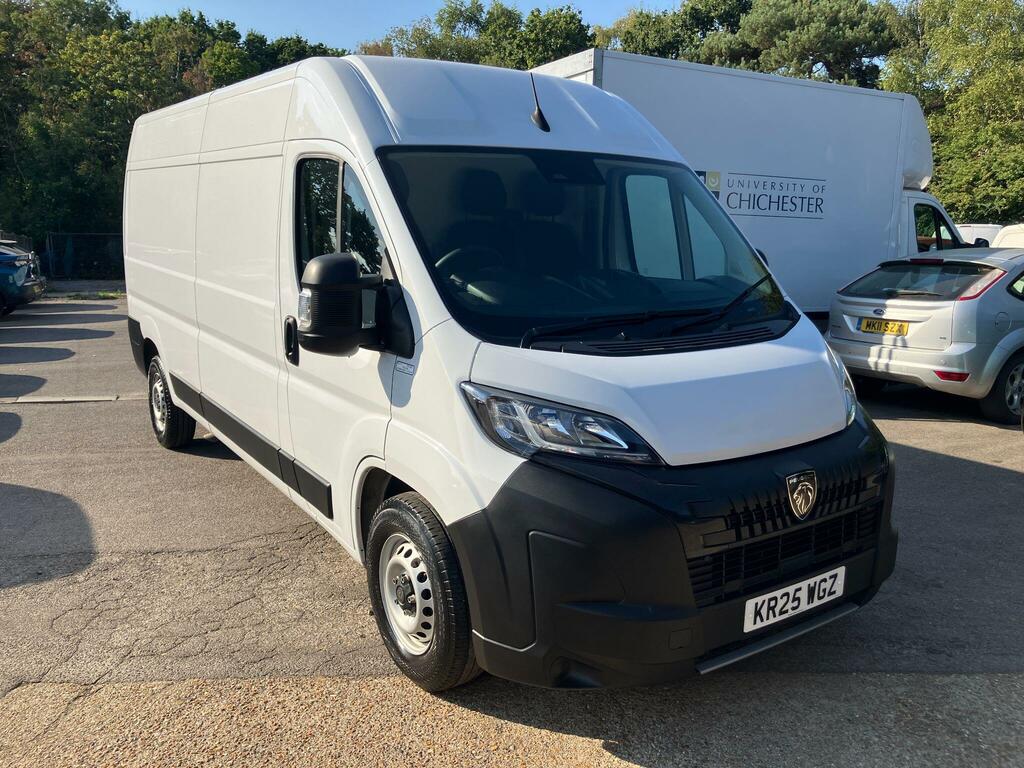 Peugeot Boxer 2.2 Bluehdi 435 Professional L3 H2 Euro 6 Ss White