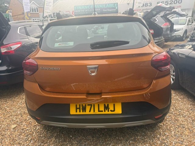 Dacia Sandero Stepway 2022 1.0 Tce Prestige Hatchback HW71LMJ Orange #4