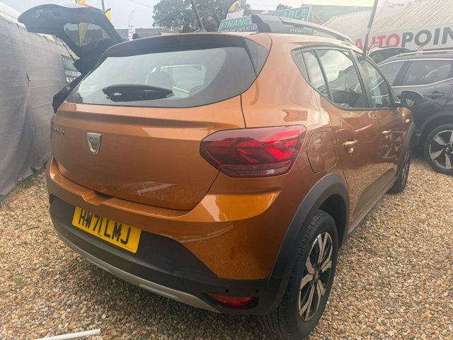 Dacia Sandero Stepway 2022 1.0 Tce Prestige Hatchback HW71LMJ Orange #5