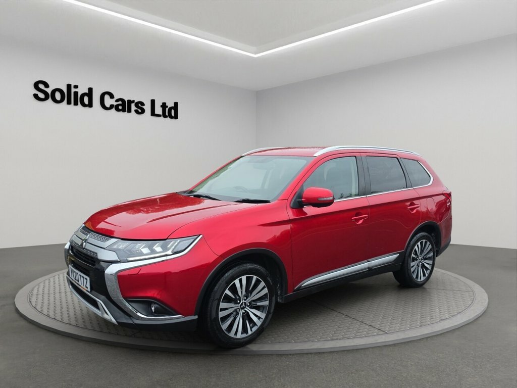 Mitsubishi Outlander Suv Red