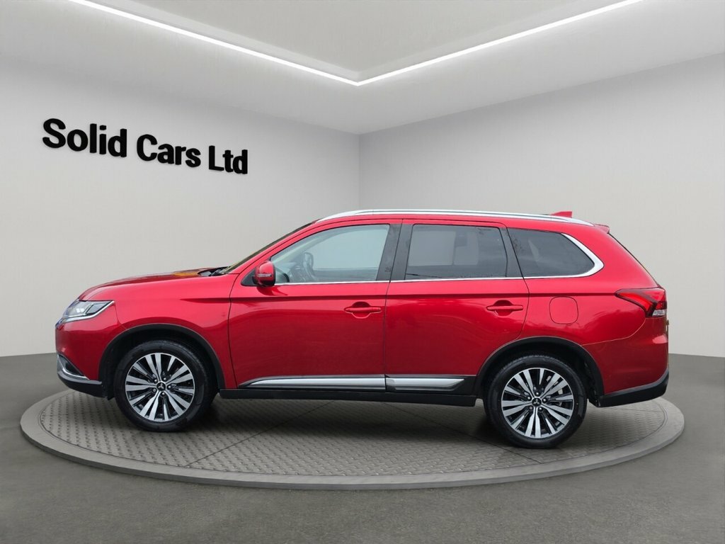 Mitsubishi Outlander Suv Red #4