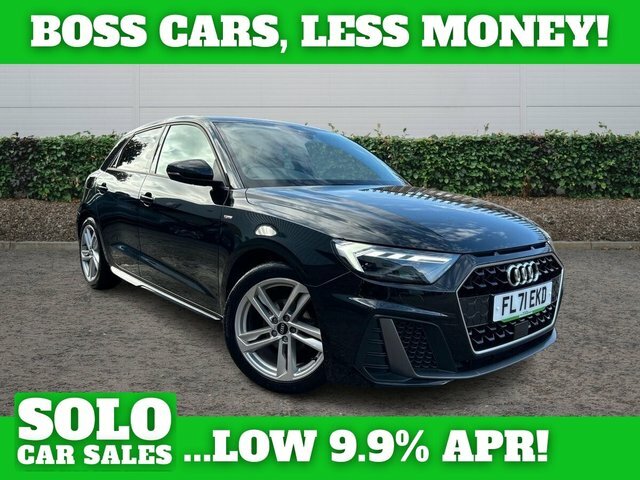 Audi A1 1.0 Tfsi 25 S Line Sportback S Tronic E Black