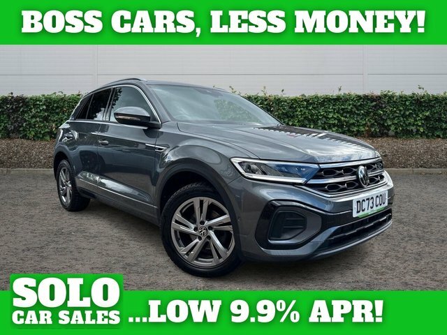 Volkswagen T-Roc 1.5 Tsi R-line Suv Dsg Euro 6 S S 15 Grey