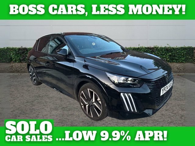 Peugeot 208 1.2 Gt Hatchback Hybrid E-dsc6 Euro 6 Black