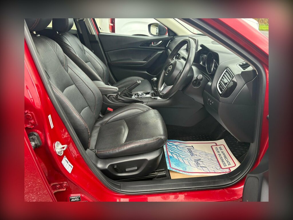 Mazda 3 2.0 Skyactiv-g Sport Nav Hatchback Manu Red #2