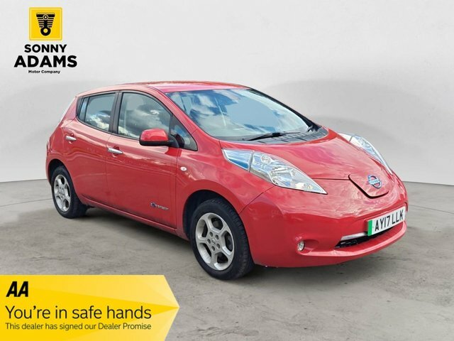 Nissan Leaf 24Kwh Acenta Hatchback 109 Bhp Red