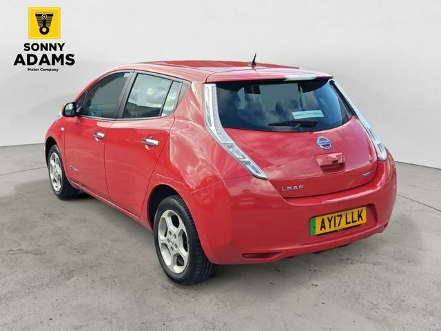 Nissan Leaf 24Kwh Acenta Hatchback 109 Bhp Red #6