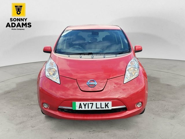 Nissan Leaf 24Kwh Acenta Hatchback 109 Bhp Red #2