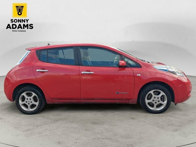 Nissan Leaf 24Kwh Acenta Hatchback 109 Bhp Red #3