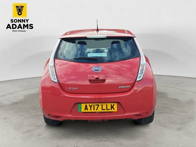 Nissan Leaf 24Kwh Acenta Hatchback 109 Bhp Red #5