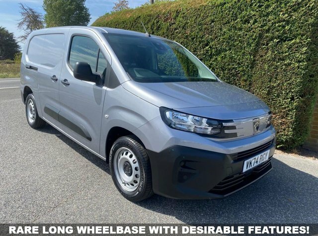 Peugeot Partner 950 Professional L2 Lwb 1.5 Blue Hdi 100Ps Grey