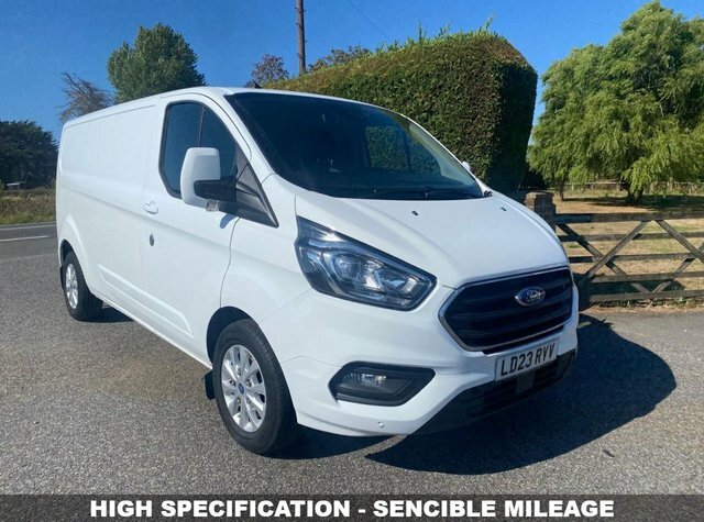 Ford Transit Custom 300 Limited L2 Lwb 2.0 Ecoblue 130Ps LD23RYV White