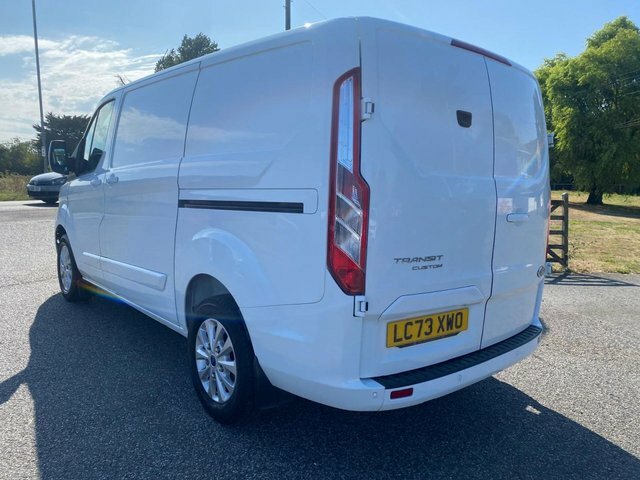 Ford Transit Custom 300 Limited L1 Swb 2.0 Ecoblue 130Ps LC73XWO White #6