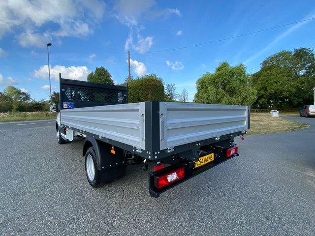 Ford Transit Custom 350 Leader L4 Lwb 4.2 Metre Dropside Drw 2.0 Ecobl SC76YBJ White #4