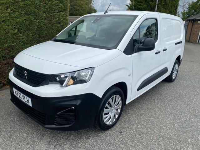 Peugeot Partner 950 Professional L2 Long Wheelbase 5 Seat Crew Van White #3