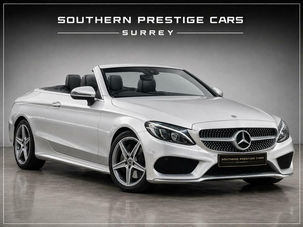 Mercedes-Benz C Class 2.1 C250d Amg Line Premium Plus Cabriolet G-tron Silver