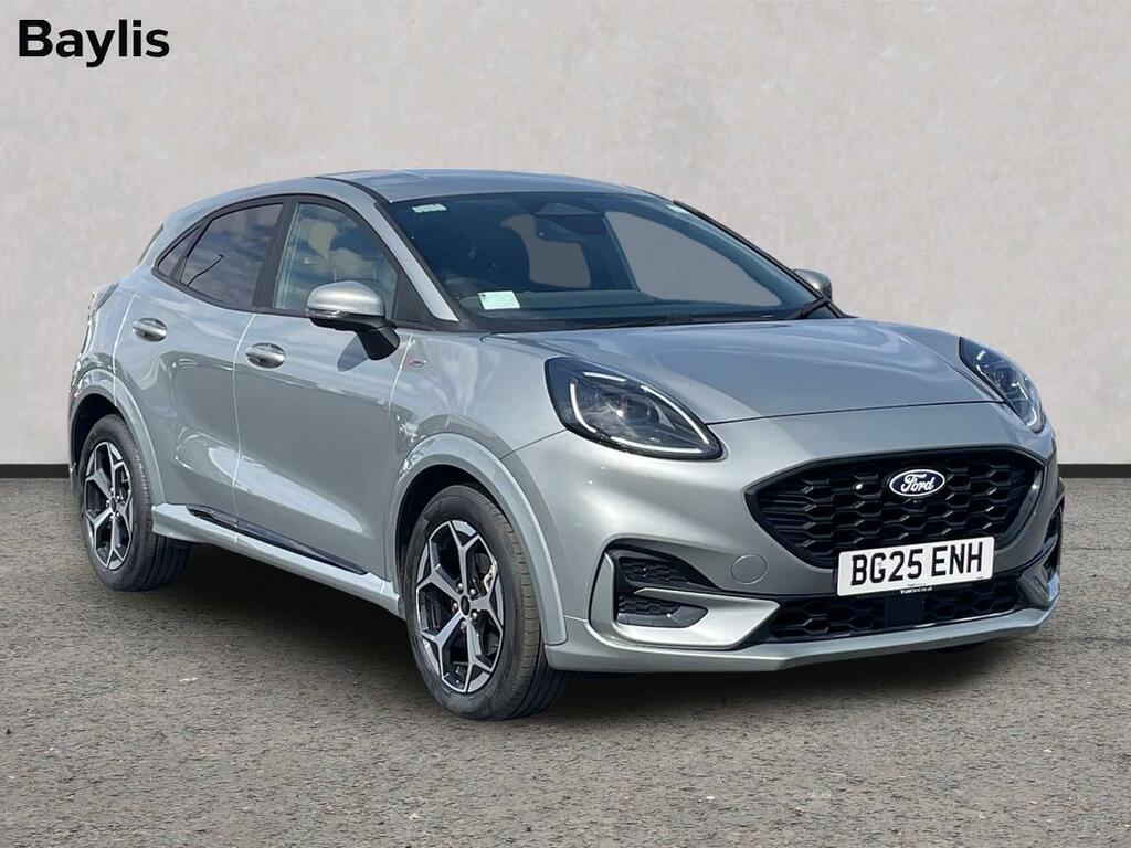 Ford Puma 1.0 Ecoboost Hybrid Mhev St-line Dct Silver