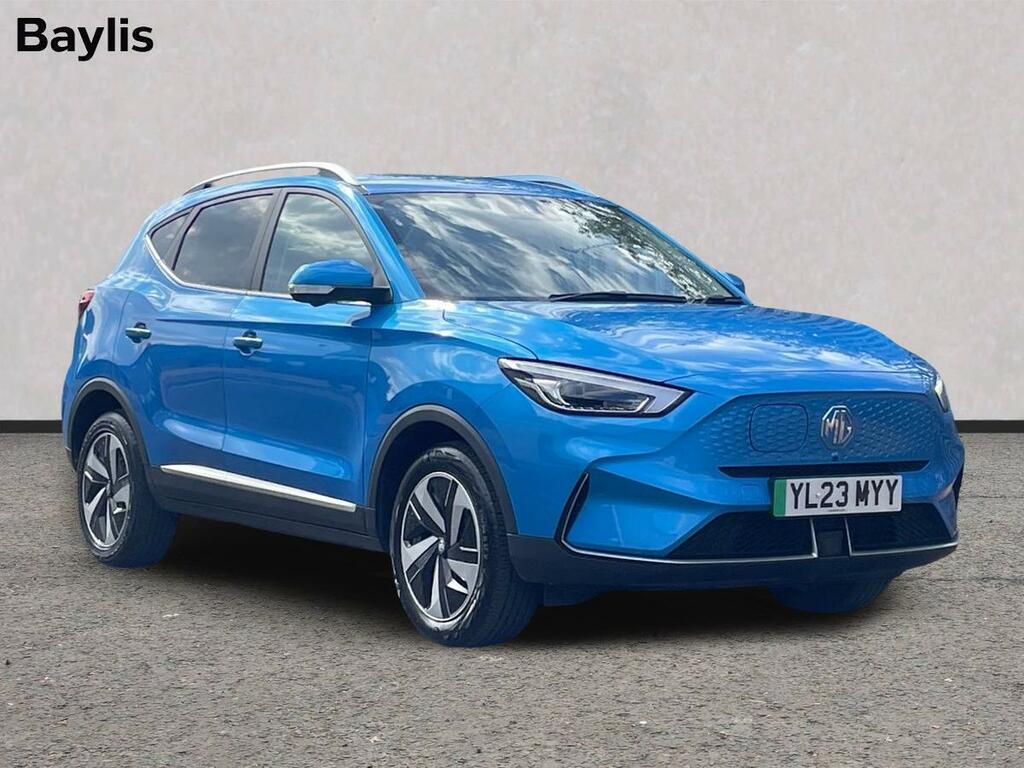 MG ZS 130Kw Trophy Connect Ev 51Kwh Blue