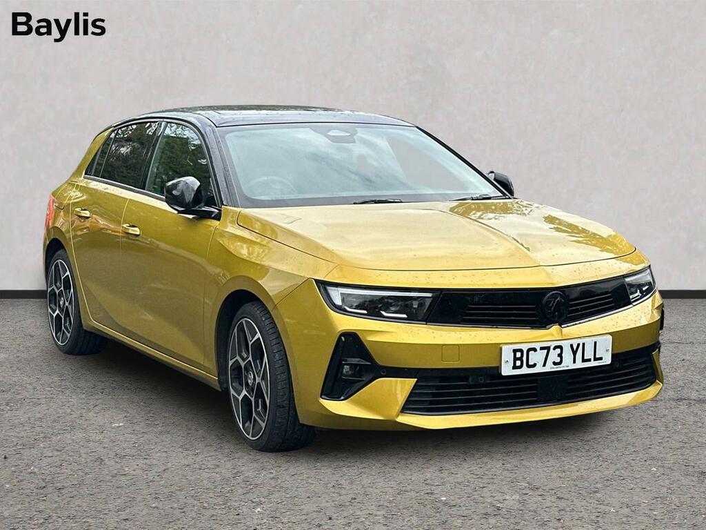 Vauxhall Astra 1.2 Turbo 130 Ultimate Yellow