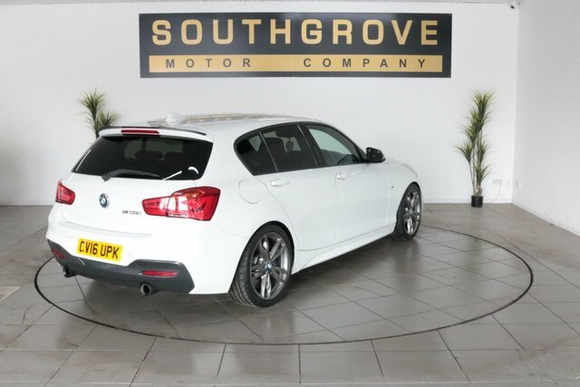 BMW 1 Series 3.0 M135i Hatchback Euro 6 S S White #6