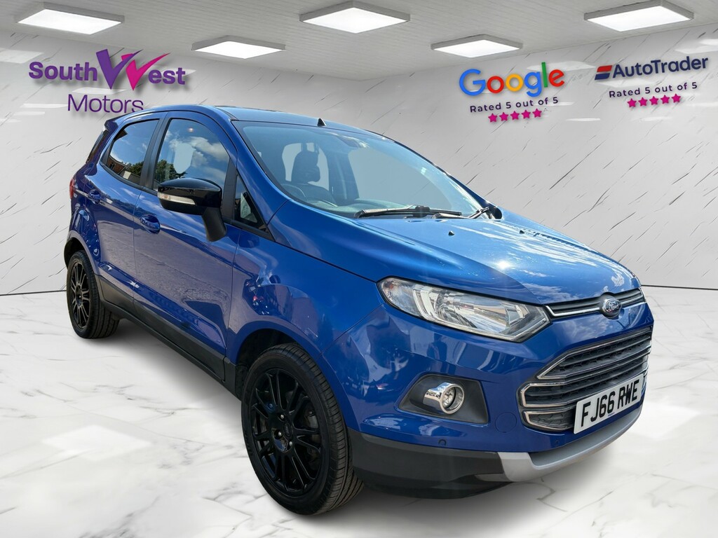 Ford Ecosport Suv 1.0 T Ecoboost Titanium S 201666 Blue