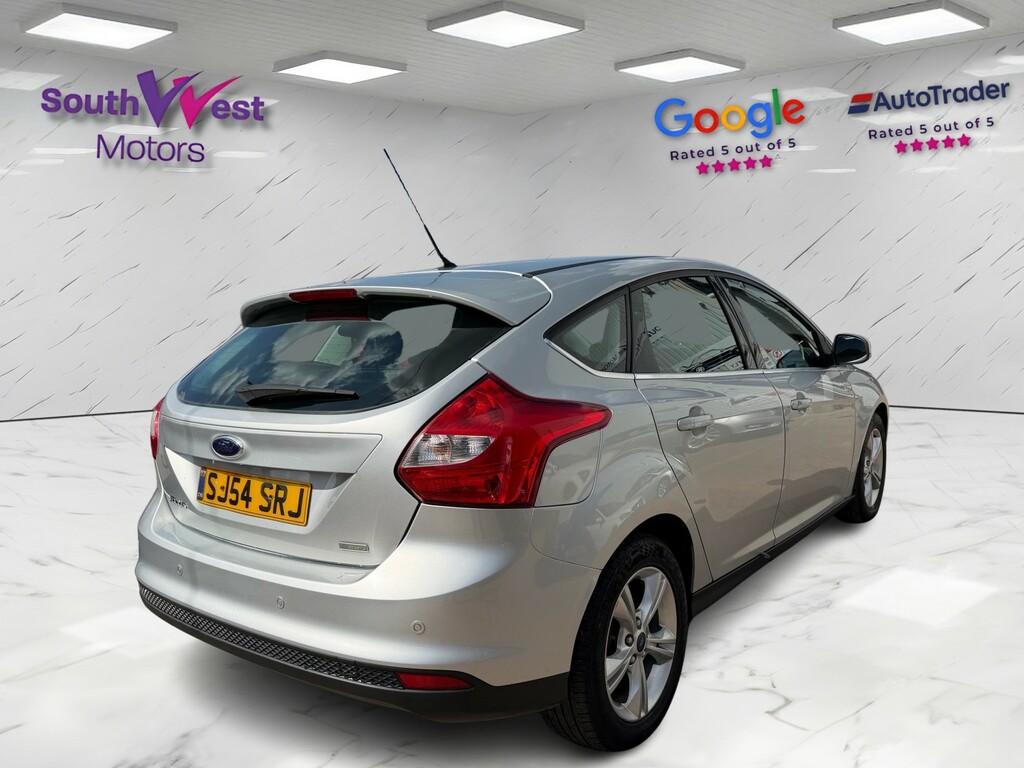 Ford Focus Hatchback 1.0 T Ecoboost Zetec 201363 SJ54SRJ Silver #5