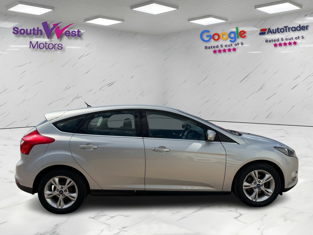 Ford Focus Hatchback 1.0 T Ecoboost Zetec 201363 SJ54SRJ Silver #3