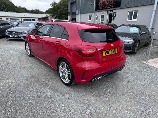 Mercedes-Benz A Class A160 Amg Line Executive Red #3