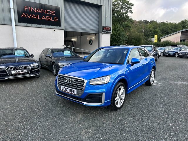 Audi Q2 Tdi S Line Suv OE67RPU Blue #4
