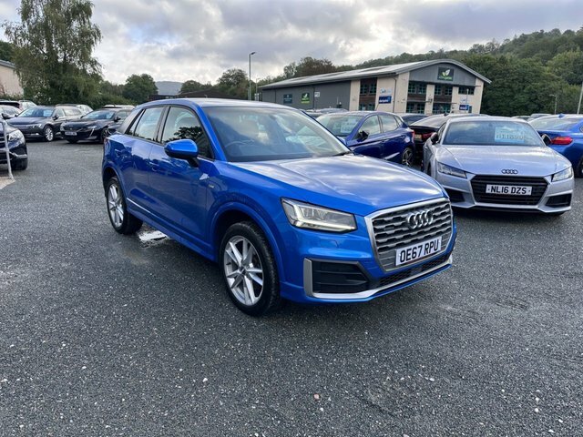 Audi Q2 Tdi S Line Suv OE67RPU Blue #2