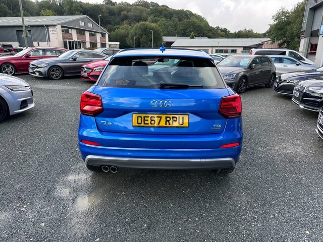 Audi Q2 Tdi S Line Suv OE67RPU Blue #6
