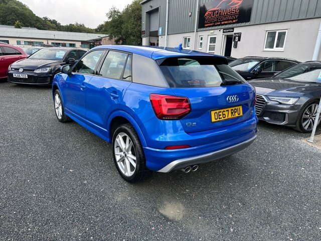 Audi Q2 Tdi S Line Suv OE67RPU Blue #5