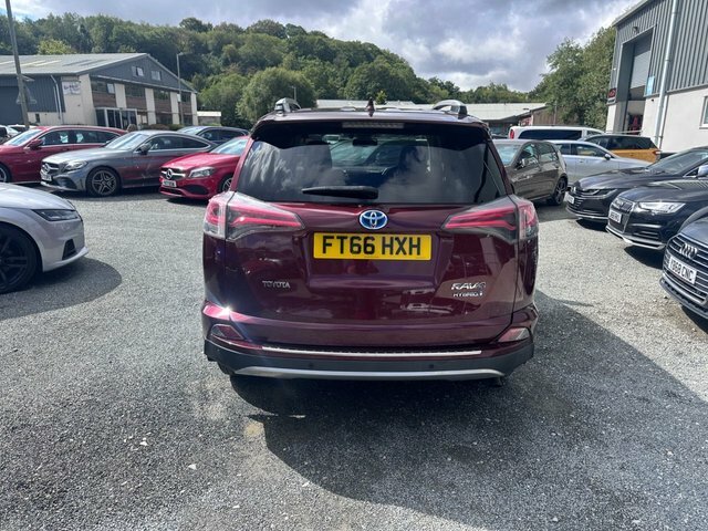 Toyota Rav 4 Vvt-h Business Edition Plus FT66HXH Red #4