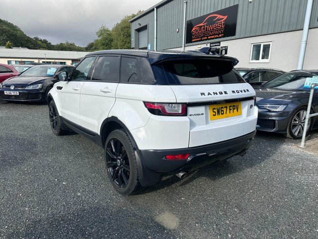 Land Rover Range Rover Evoque Td4 Se Tech Suv SW67FPV White #5