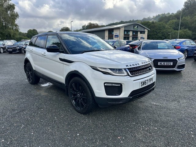 Land Rover Range Rover Evoque Td4 Se Tech Suv SW67FPV White #2