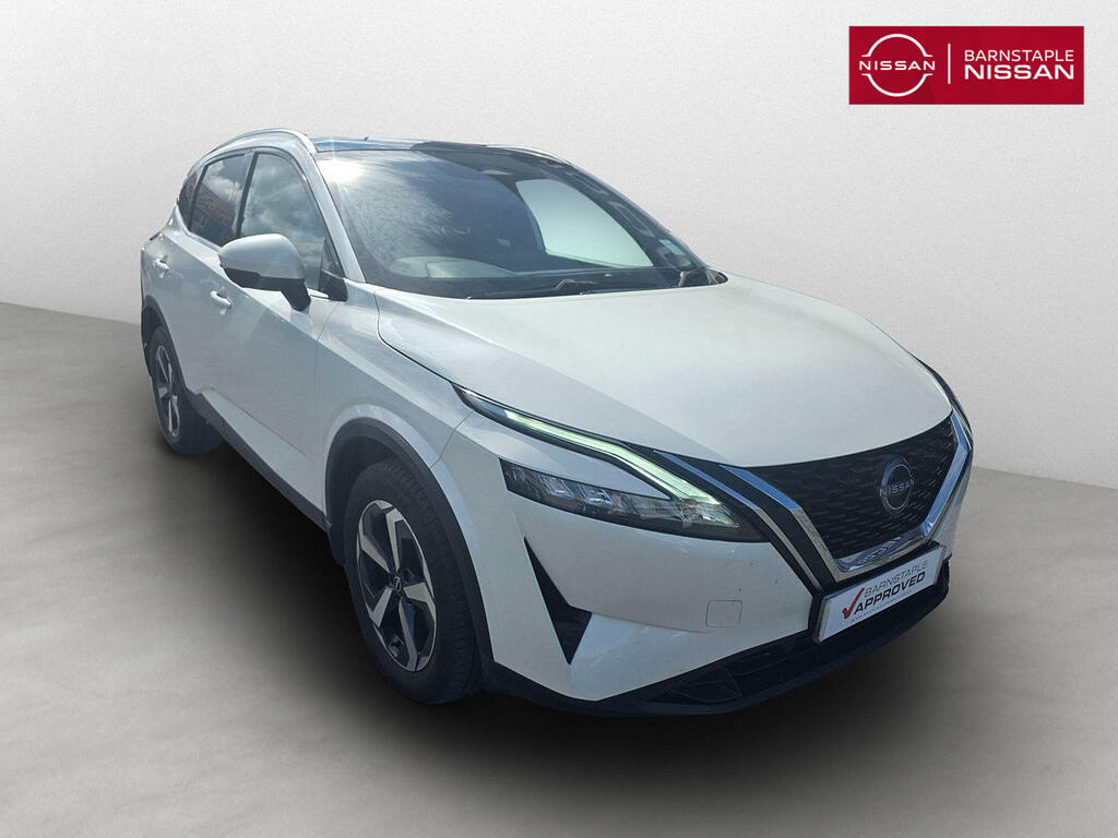 Nissan Qashqai 1.3 Dig-t Mhev N-connecta Xtron Euro 6 Ss White