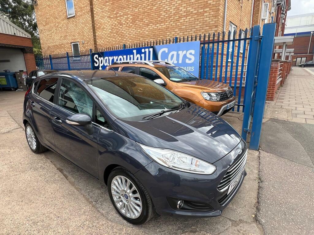 Ford Fiesta 1.0T Ecoboost Titanium Euro 5 S S Grey