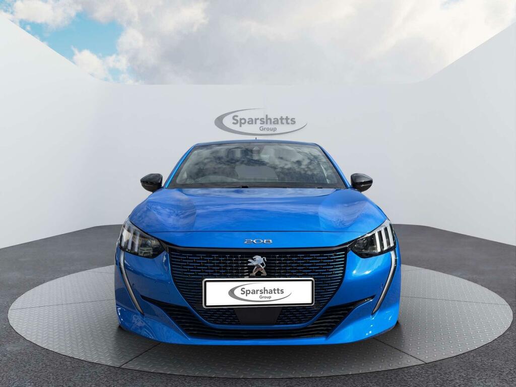 Peugeot e-208 50Kwh Gt 7.4Kw Charger Blue #2