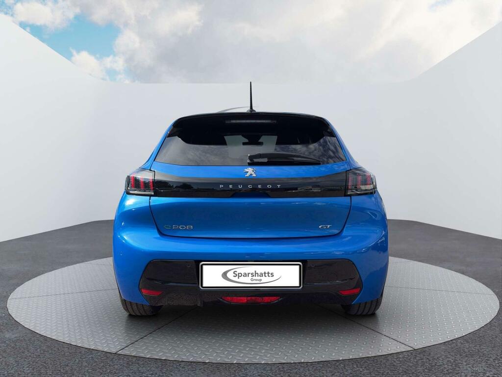 Peugeot e-208 50Kwh Gt 7.4Kw Charger Blue #6
