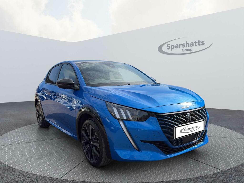 Peugeot e-208 50Kwh Gt 7.4Kw Charger Blue